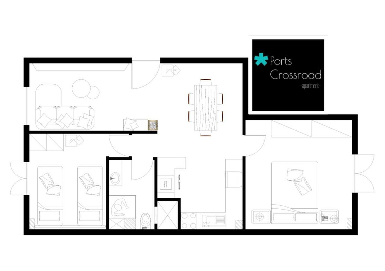 Ports Crossroad D Apartment Pireu Exterior foto